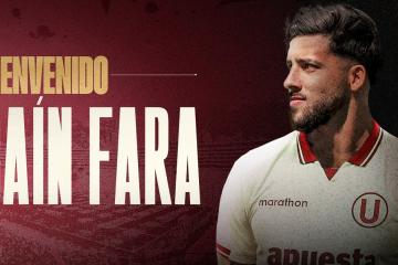 ¡Es oficial! Universitario anunció fichaje de Caín Fara