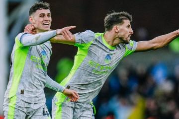 Manchester City goleó y sigue de cerca al Arsenal