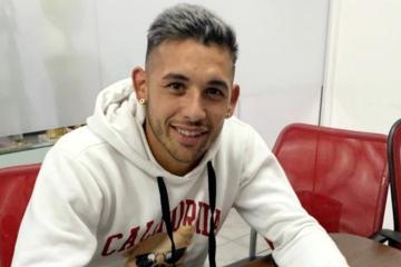 Juan Cruz: "Me gusta estar en contacto todo el tiempo con la pelota; voy a dejar todo por el club"