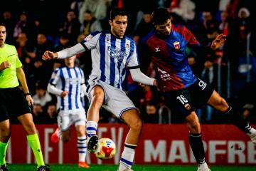 ¡En el final! Real Sociedad ganó en los descuentos en la Copa del Rey