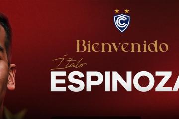 Cienciano anunció el regreso de Ítalo Espinoza