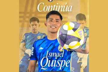 Ismael Quispe se queda en el arco de Juan Pablo II