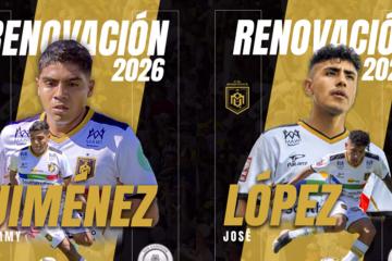 Jiménez y López también se quedan en Deportivo Moquegua