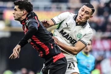 Milan no pudo ante Sassuolo y podría perder la punta