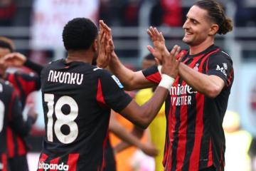 Milan goleó al Verona en la Serie A
