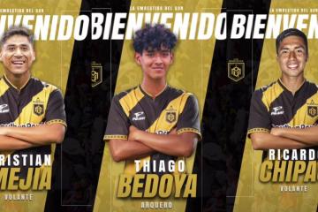 CD Moquegua anunció tres fichajes para la próxima temporada