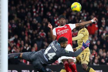 Arsenal elimina a Crystal Palace por penales y avanza a semifinales de la Carabao Cup