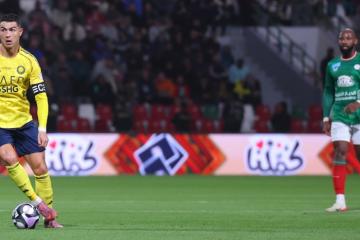 Cristiano Ronaldo volvió a marcar y Al-Nassr empató con Al-Ettifaq en la liga saudí