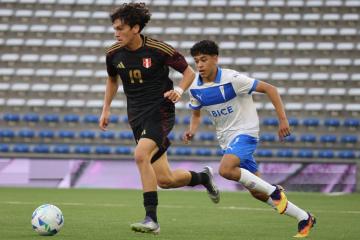 Perú empató 1-1 ante Católica en la Copa UC Sub 17
