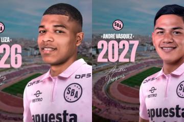 Liza y Vásquez también reforzarán al Sport Boys