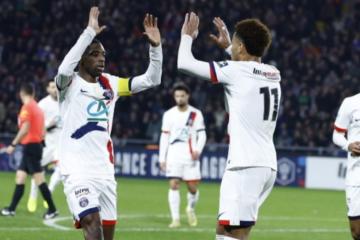 PSG goleó y avanzó en la Copa Francia