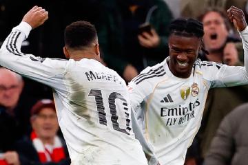 Real Madrid goleó en su visita al Athletic Club