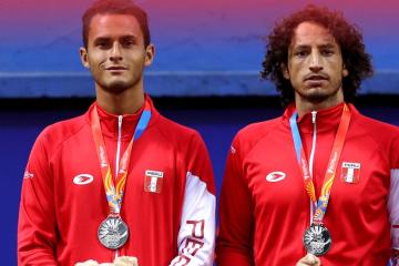 Dupla Huertas Del Pino y Varillas se quedó con la presea de plata en dobles