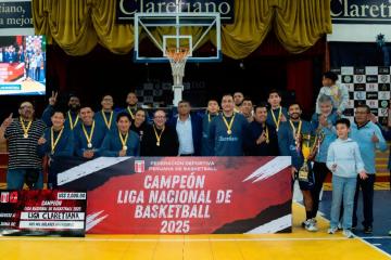 Liga Claretiana de Huancayo es el campeón nacional de clubes de basketball del 2025