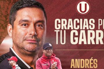 Universitario anunció la salida de Andrés Usme del equipo femenino