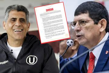 FPF se pronunció tras declaraciones de Barco y exhortó a Universitario a pronunciarse