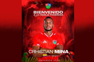 Unión Comercio anunció la incorporación del colombiano Christian Mina