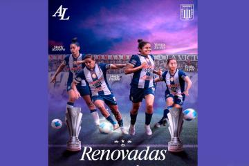 Alianza Lima renovó vínculo con cuatro importantes jugadoras