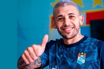 Cruz González en su presentación: "Vine a transpirar la camiseta de Sporting Cristal"