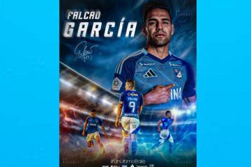 Radamel Falcao retornó a Millonarios y será compañero de exUniversitario Rodrigo Ureña