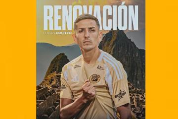 Lucas Colitto renovó y seguirá en Cusco FC hasta el 2027