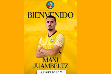Juan Pablo II anunció fichaje de uruguayo Maxi Juambeltz