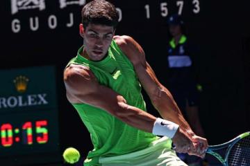 Alcaraz se metió a la final del Abierto de Australia