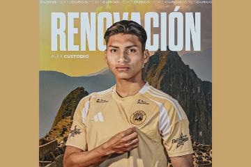 Cusco FC anunció la renovación de Alex Custodio para el 2026