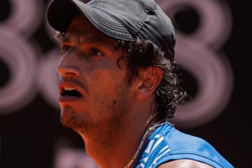 Huertas del Pino debutó con triunfo en dobles en Buenos Aires