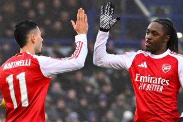 Arsenal goleó al Portsmouth en la Copa FA
