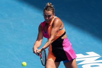 Aryna Sabalenka ganó y se metió a cuartos de final del Australian Open