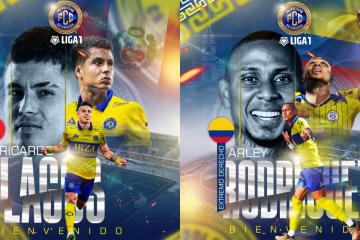 FC Cajamarca oficializó los fichajes de Arley Rodríguez y Ricardo Lagos