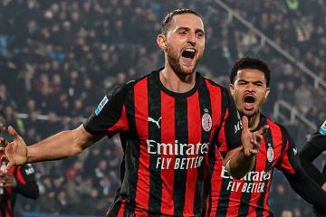Milan se impuso a Como y volvió al triunfo en la Serie A