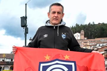 Horacio Melgarejo llegó a Cusco para iniciar pretemporada con Cienciano