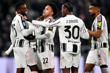 Juventus goleó a Cremonese y está cuarto