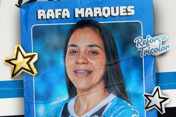 Brasileña Rafa Marques fichó por Gremio