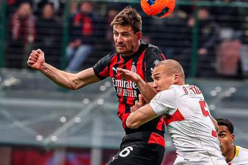 Milan rescató empate en el final ante Genoa