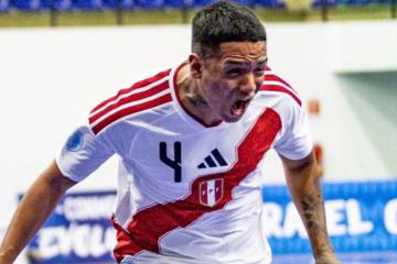 Perú venció a Uruguay y clasificó a semifinales de la Copa América de Futsal