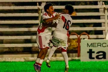 Selección peruana Sub 15 venció 3-1 a Nacional en la Copa Efipan