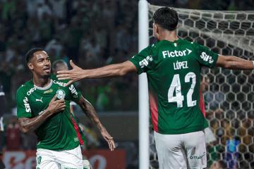 Palmeiras venció por la mínima diferencia a Santos por el Campeonato Paulista