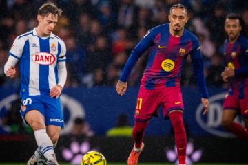 ¡Derbi catalán se pintó de azulgrana! Barcelona venció 2-0 al Espanyol