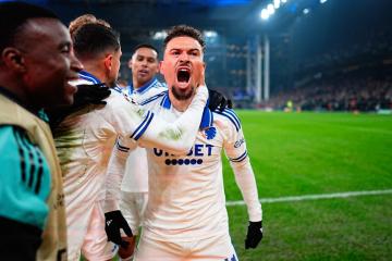 Copenhague, con López, rescató empate ante Napoli en la Champions