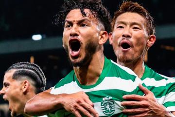 Sporting de Lisboa venció 2-1 al PSG