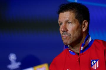 Simeone: "Tenemos que sacar un buen resultado y luego dependerá"