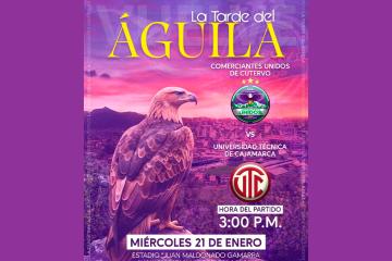Comerciantes Unidos jugará ‘La Tarde del Águila’ ante UTC