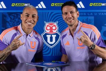 Eduardo Vargas firmó su retorno a la U de Chile
