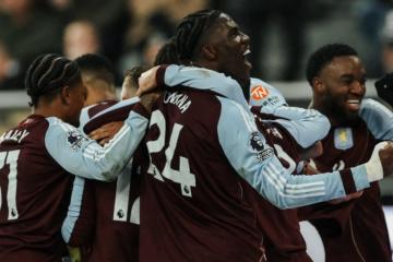 Aston Villa ganó y es tercero en la Premier League