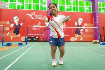 Fernández y su objetivo en el Mundial de Parabádminton: "Quiero estar en el podio"