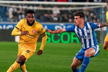 Alavés salvó empate frente al Girona