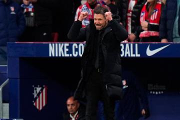Simeone: “Hoy quedará para el recuerdo por cómo se jugó”